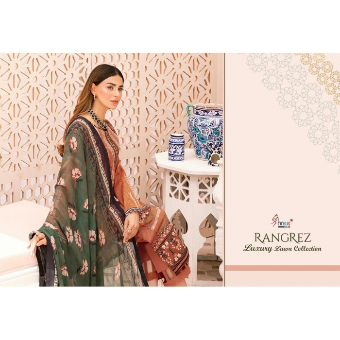 Shree Fabs Rangrez Luxury Lawn Pakistani Salwar Suits